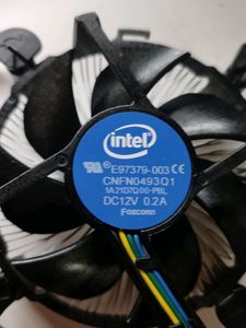 INTEL CORE I5 9TH GEN COOLING FAN NEW WITH TAG
