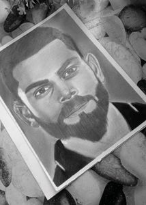 Virat Kohli Portrait Draw