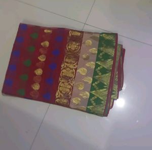 Multicolor Saree