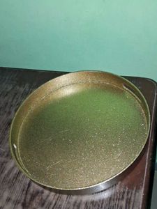 Gold Glitter Serving Tray