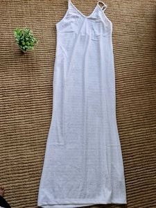 White Slip Dress