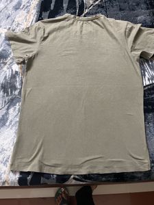 Striped Olive Green T-shirt
