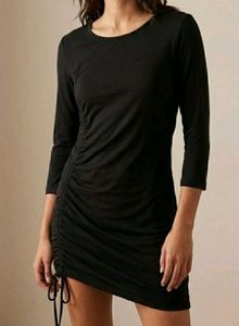 Elegant Black  Mini Dress