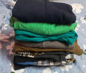 Donation( Tshirts and trousers for 5-7 yr boys)