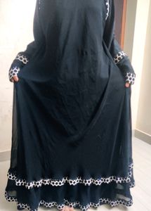Double Layer Umbrella Abaya