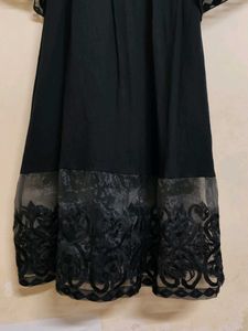 Elegant Black Lace Dress