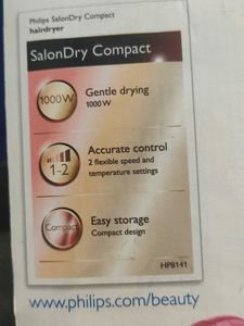 Pink Salon Dry Compact Hair Dryer