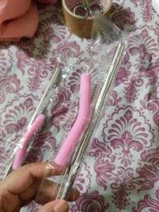 Combo House Of Quirk Stainless Straw W Tip &amp; Brush