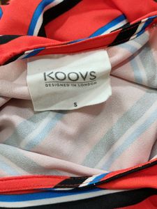 Koovs Orange Dress ( Women)