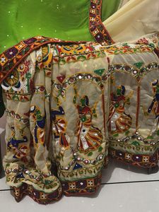Embroidered Indian Saree