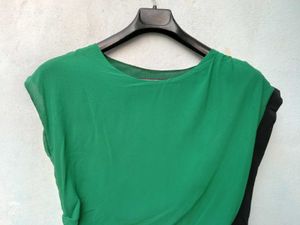 New With Tag Korean Trendy Green Pullover