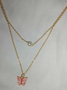 Butterfly Layered Necklace