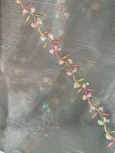 Jimmy choo Saree w unstitched blouse