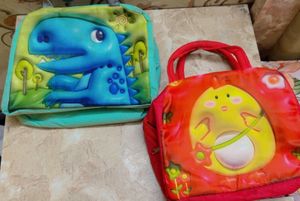 Cartoon Lunch Bags (Set of 2)