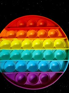 🌈Rainbow Pop It Toy