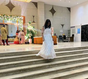 WHITE ETHINIC GOWN🌼