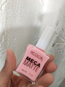 Incolor Mega Matte Nail Polish - Pastel Pink