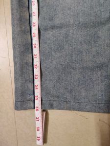 Denim Wide Leg Blue Faded Jeans