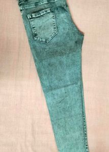 Acid Wash High Waisted Jeans