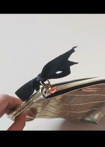 My Glamm Golden Croch Pouch