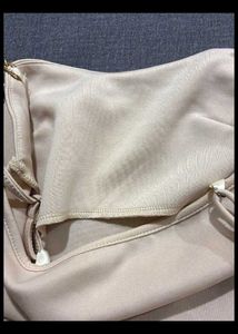 Apricot Elegant Bodycon Mini Dress