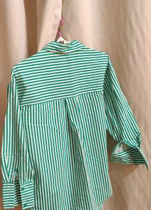 Striped Green Shirt