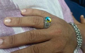 Unique Gemstone Ring