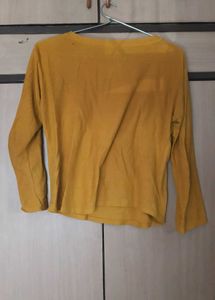 Mustard Long Sleeve Top/T-Shirt ⭐
