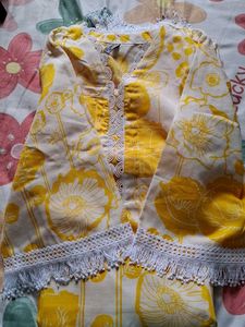 Floral Print Tunic Top