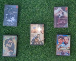 Ever green Hindi songs hits Pack of 5 Cassettes