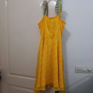Beautiful Knee Length Summer Designer Dress