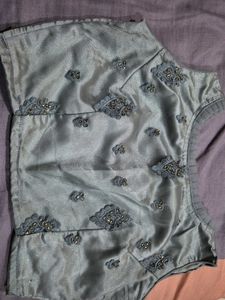 Grey Saree
