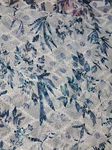 Floral Print Fabric Scarf