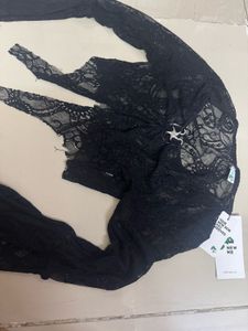 Bell Sleeve Lace Top From Newme