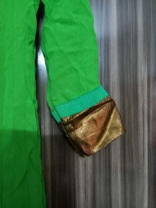 Green Anarkali Kurta