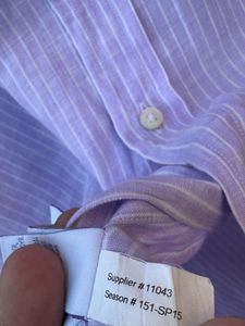 Ralph Lauren Purple Lable Linen Shirt
