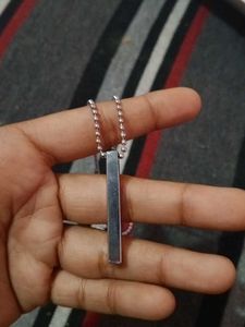 Minimalist Bar Pendant Necklace