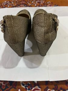 Copper High Heels Shoes