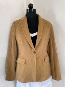 Tan Blazer - Stylish &amp; Versatile elegant