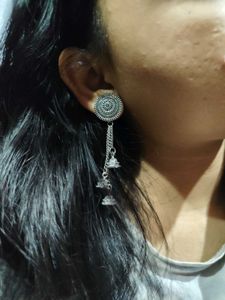 Boho Jhumka Earrings
