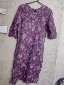 Floral Print Kurta Set