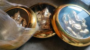 3 Lord Ganesha Wall Decor