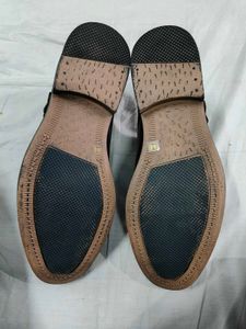 Double Monk Strap Brown Shoes