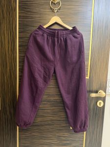 Purple jogger pants
