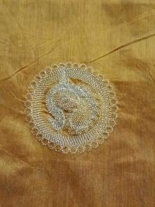 Elegant Yellow handloom Saree