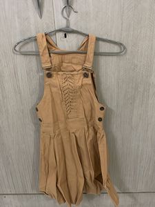 Cute Tan Jumper Dress