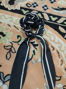 Striped Hair Tie Scarf (pack of 2)