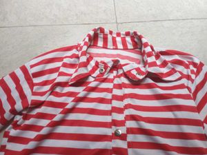 Combo Of Crop Shirt + Top