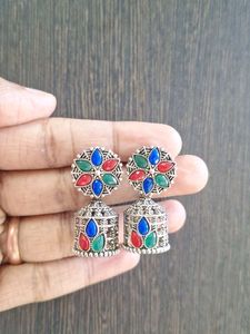 Multicolor Jhumka / Studs