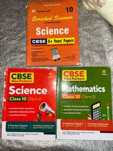 CBSE Class 10 Science & Math Books